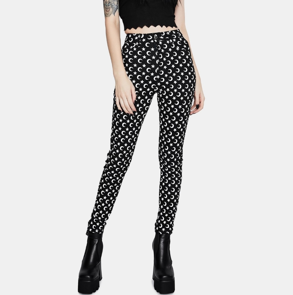 Too Fast Moon Star Jeans